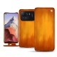 Custodia in pelle Xiaomi Mi 11 Ultra - Orange Patine