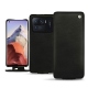 Housse cuir Xiaomi Mi 11 Ultra - Negre poudro