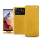 Xiaomi Mi 11 Ultra leather case - Jaune soulèu
