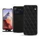 硬质真皮保护套 Xiaomi Mi 11 Ultra - Negre poudro - Couture