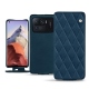 Custodia in pelle Xiaomi Mi 11 Ultra - Blu mediterran - Couture