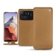 Housse cuir Xiaomi Mi 11 Ultra - Beige Veggie