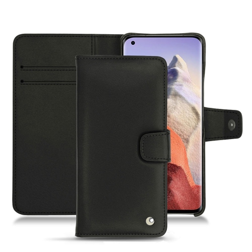 Xiaomi Mi 11 Ultra leather case - Noir ( Nappa - Black ) 