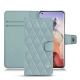 Xiaomi Mi 11 Ultra leather case - Bleu ciel - Couture ( Nappa - Pantone 277C ) 