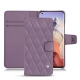 硬质真皮保护套 Xiaomi Mi 11 Ultra - Lilas - Couture ( Nappa - Pantone 2645U ) 