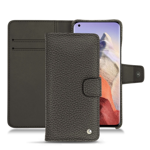 Cover in pelle con patta orizzontale per Xiaomi Mi 11 UltraAnthracite ( Pantone #41403c ) 