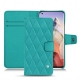 Xiaomi Mi 11 Ultra leather case - Bleu fluo - Couture