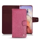 Capa em pele Xiaomi Mi 11 Ultra - Serpent ciclamino