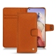 Custodia in pelle Xiaomi Mi 11 Ultra - Orange vibrant