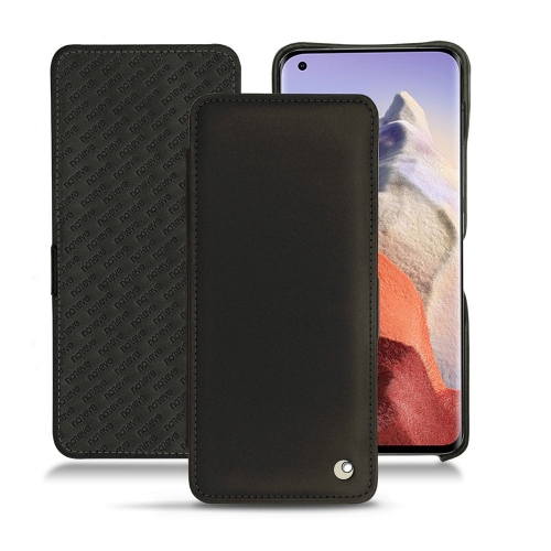 Xiaomi Mi 11 Ultra leather case - Noir ( Nappa - Black ) 