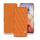 Custodia in pelle Xiaomi Mi 11 Ultra - Orange - Couture ( Nappa - Pantone 1495U ) 