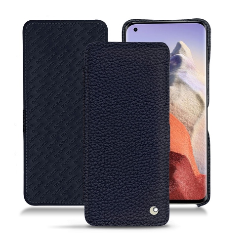 Elegant leather cover for Xiaomi Mi 11 UltraCobalt ( Pantone #2b253f ) 