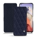 Housse cuir Xiaomi Mi 11 Ultra - Cobalt - Couture ( Pantone 2766C ) 