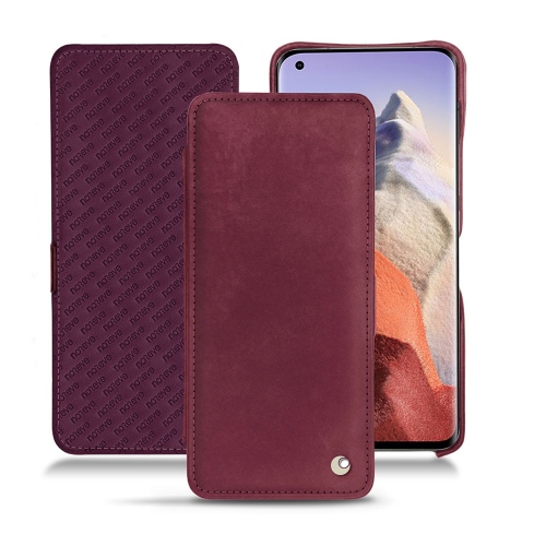 Elegante Lederhülle für Xiaomi Mi 11 UltraPrune vintage ( Pantone #612434 ) 