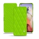 Funda de piel Xiaomi Mi 11 Ultra - Vert fluo - Couture