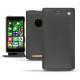 가죽 커버 Nokia Lumia 830  - Noir ( Nappa - Black ) 