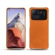 Lederschutzhülle Xiaomi Mi 11 Ultra - Orange ( Nappa - Pantone 1495U ) 
