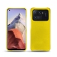 Custodia in pelle Xiaomi Mi 11 Ultra - Jaune fluo