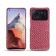 Lederschutzhülle Xiaomi Mi 11 Ultra - Serpent ciclamino