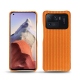 Funda de piel Xiaomi Mi 11 Ultra - Abaca arancio