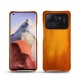 Custodia in pelle Xiaomi Mi 11 Ultra - Orange Patine