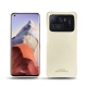 Custodia in pelle Xiaomi Mi 11 Ultra - Blanc PU