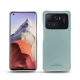 Custodia in pelle Xiaomi Mi 11 Ultra - Bleu Ciel PU