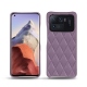 Custodia in pelle Xiaomi Mi 11 Ultra - Lilas - Couture ( Nappa - Pantone 2645U ) 