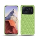 Custodia in pelle Xiaomi Mi 11 Ultra - Vert olive - Couture ( Nappa - Pantone 578U ) 