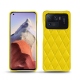 Lederschutzhülle Xiaomi Mi 11 Ultra - Jaune fluo - Couture