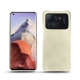 レザーケース Xiaomi Mi 11 Ultra - Blanc escumo