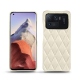 Funda de piel Xiaomi Mi 11 Ultra - Blanc escumo - Couture