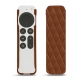 Apple Siri Remote (2021) Gehäuse - Marron - Couture ( Nappa - Pantone 1615C ) 