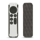 Housse Apple Siri Remote (2021) - Anthracite - Couture ( Pantone 424C ) 