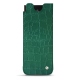 Custodia in pelle Samsung Galaxy Z Fold3 - Crocodile pino