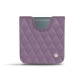 Custodia in pelle Samsung Galaxy Z Flip3 - Lilas - Couture ( Nappa - Pantone 2645U ) 