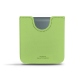 Capa em pele Samsung Galaxy Z Flip3 - Vert olive PU