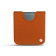 Samsung Galaxy Z Flip3 leather pouch - Orange vibrant