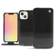 Housse cuir Apple iPhone 13 mini - Onyx (Black ) 