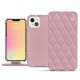 Custodia in pelle Apple iPhone 13 mini - Rose - Couture ( Nappa - Pantone 2365C ) 