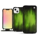 レザーケース Apple iPhone 13 mini - Vert Patine