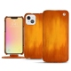 Funda de piel Apple iPhone 13 mini - Orange Patine