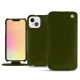 Funda de piel Apple iPhone 13 mini - Vert Veggie