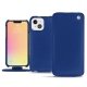Custodia in pelle Apple iPhone 13 - Bleu océan ( Nappa - Pantone 293C ) 