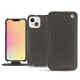 Funda de piel Apple iPhone 13 - Anthracite ( Pantone 424C ) 