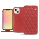 Custodia in pelle Apple iPhone 13 - Cerise vintage - Couture