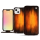 Funda de piel Apple iPhone 13 - Fauve Patine