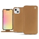 Housse cuir Apple iPhone 13 - Beige Veggie