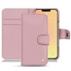 Custodia in pelle Apple iPhone 13 mini - Rose ( Nappa - Pantone 2365C ) 