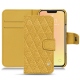 Custodia in pelle Apple iPhone 13 mini - Mimosa - Couture ( Pantone 141C ) 